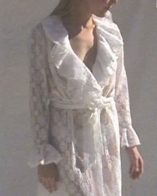 Christian Dior Sheer Robe